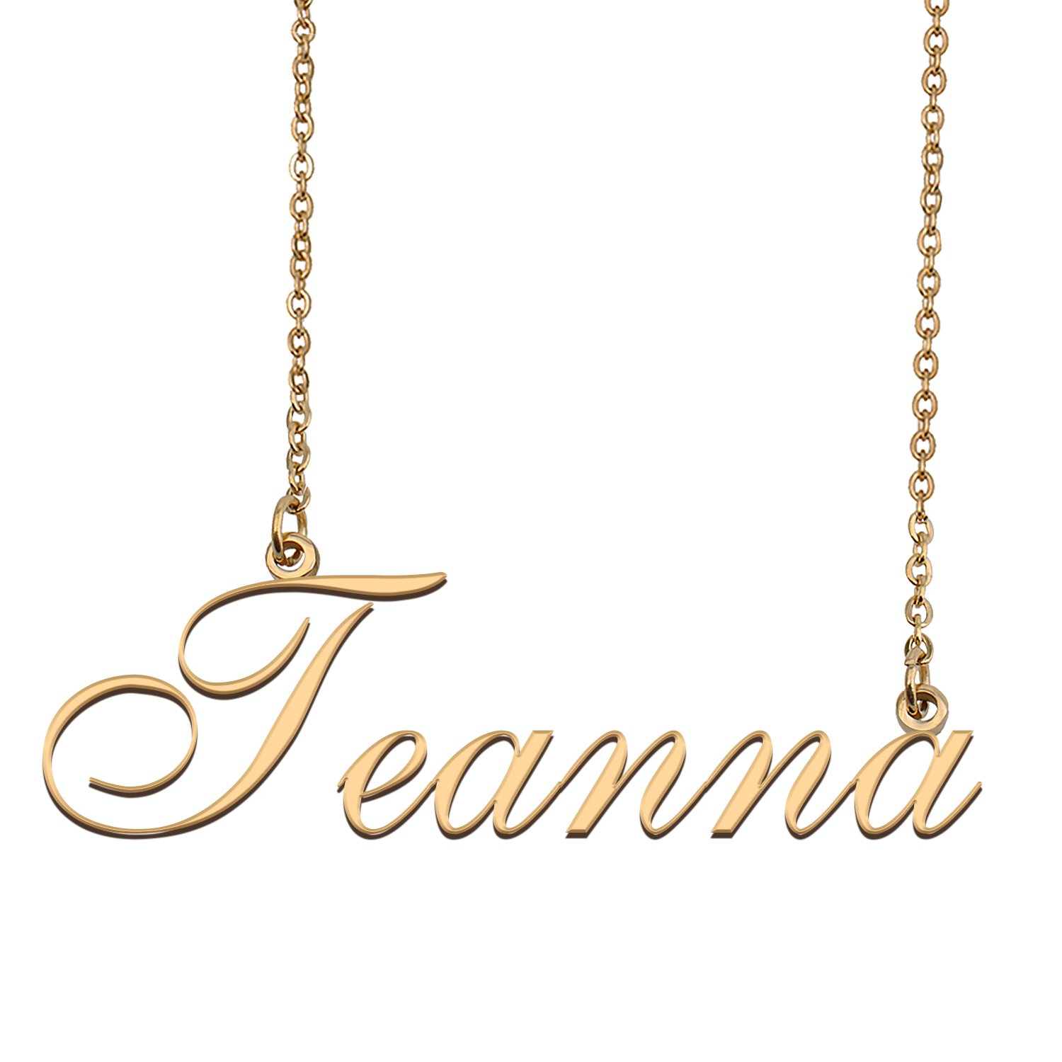 Customized Charm Pendant Jewelry Any Name Necklace for Grandmother for Her Teanna