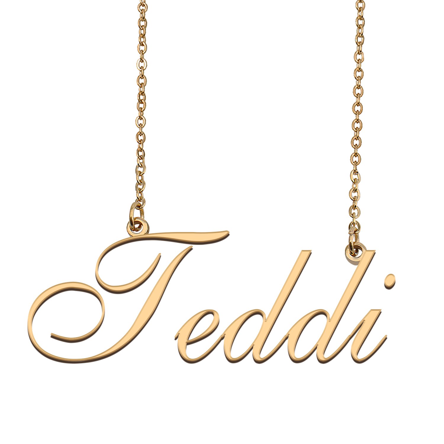 Customized Charm Pendant Jewelry Any Name Necklace for Grandmother for Her Teddi