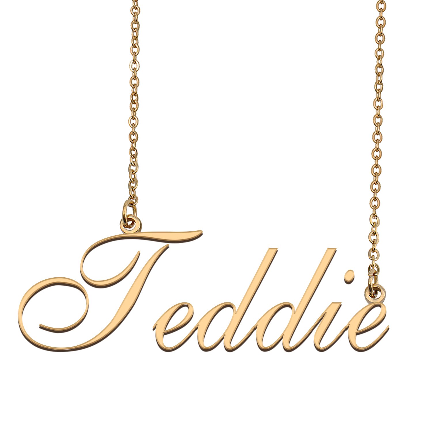 Customized Charm Pendant Jewelry Any Name Necklace for Grandmother for Her Teddie