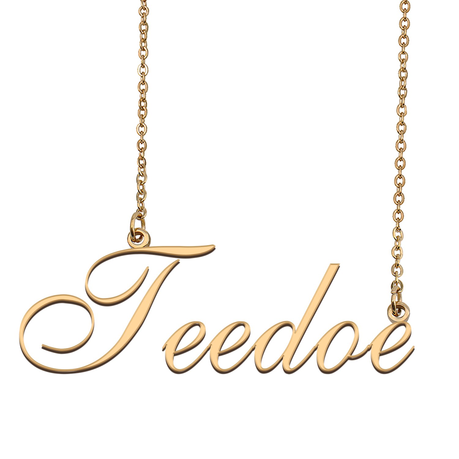 Customized Charm Pendant Jewelry Any Name Necklace for Grandmother for Her Teedoe