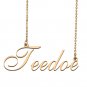 Customized Charm Pendant Jewelry Any Name Necklace for Grandmother for Her Teedoe