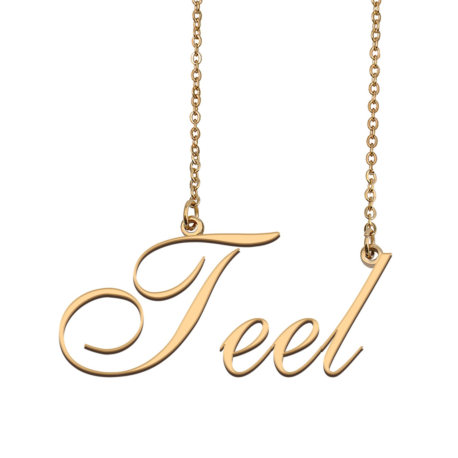 Customized Charm Pendant Jewelry Any Name Necklace for Grandmother for Her Teel