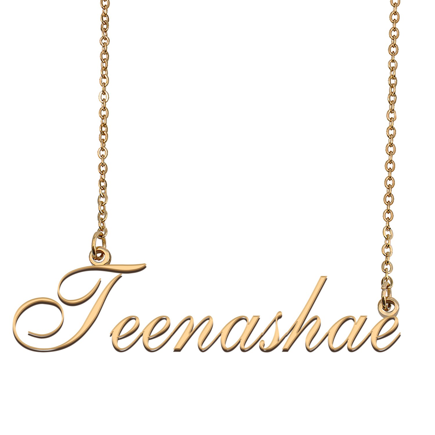 Customized Charm Pendant Jewelry Any Name Necklace for Grandmother for Her Teenashae