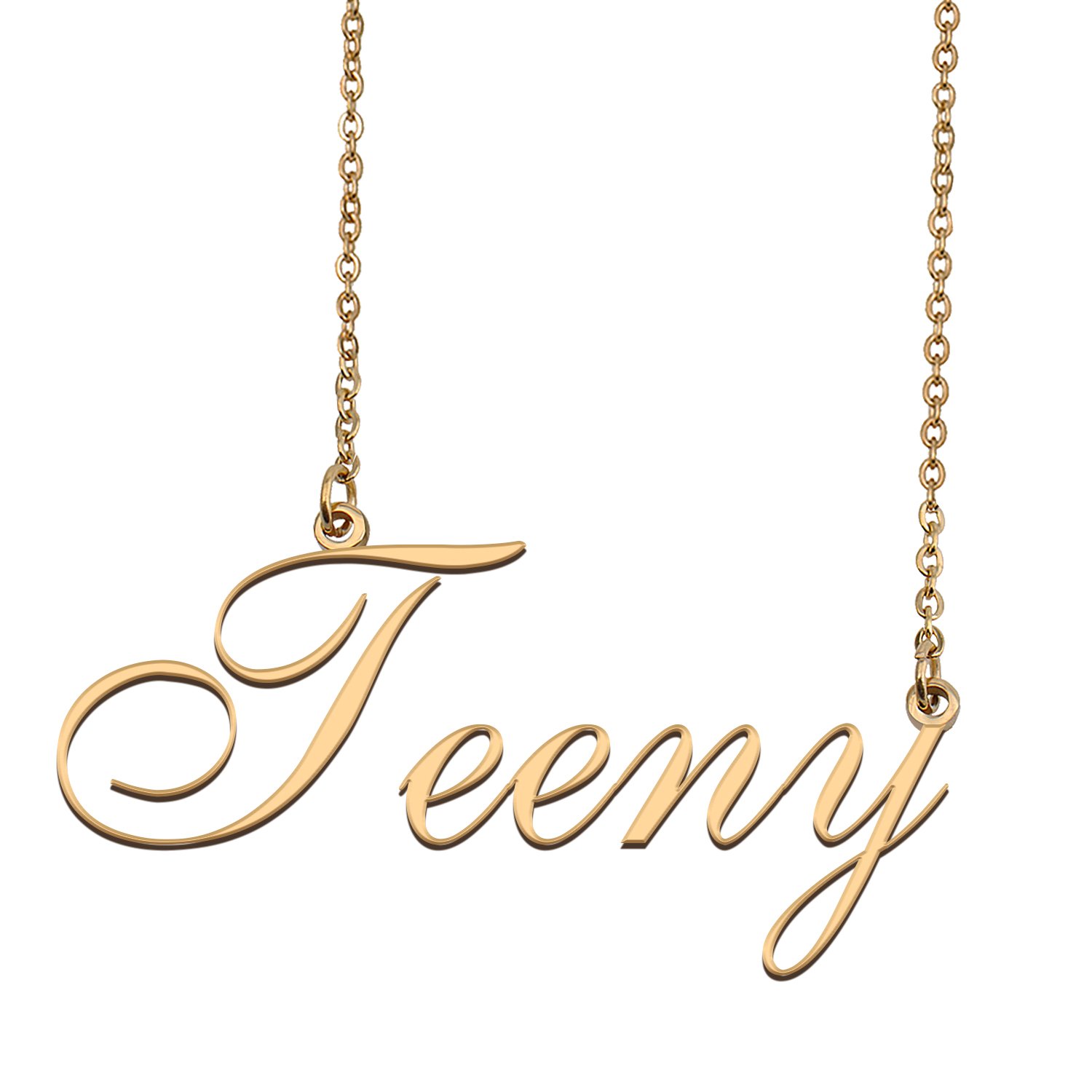 Customized Charm Pendant Jewelry Any Name Necklace for Grandmother for Her Teeny