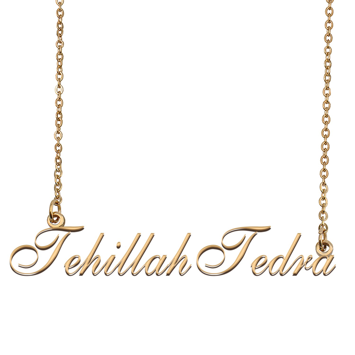 Customized Charm Pendant Jewelry Any Name Necklace for Grandmother for Her TehillahTedra