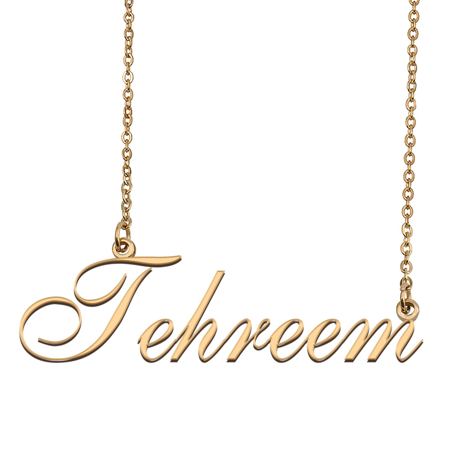 Customized Charm Pendant Jewelry Any Name Necklace for Grandmother for Her Tehreem