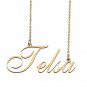 Customized Charm Pendant Jewelry Any Name Necklace for Grandmother for Her Telsa