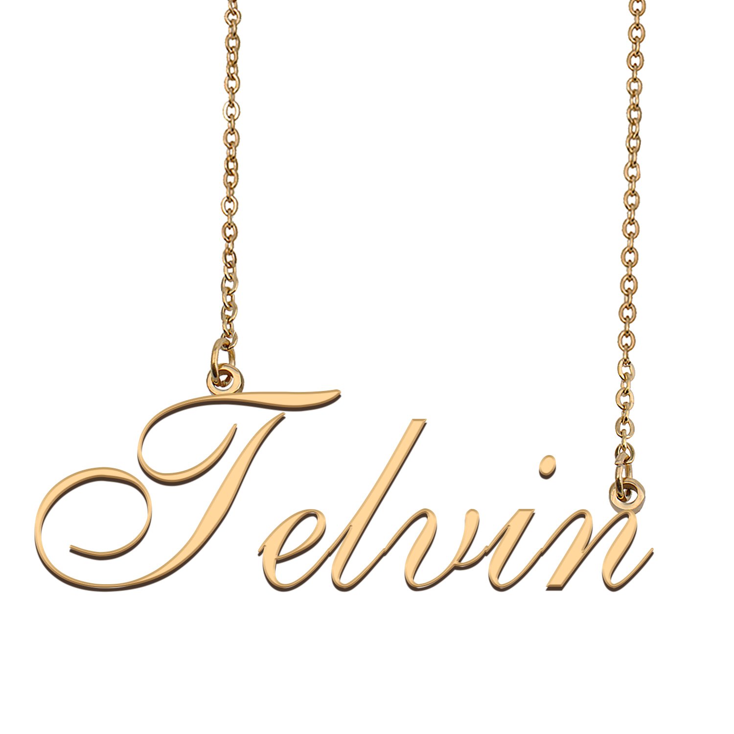 Customized Charm Pendant Jewelry Any Name Necklace for Grandmother for Her Telvin