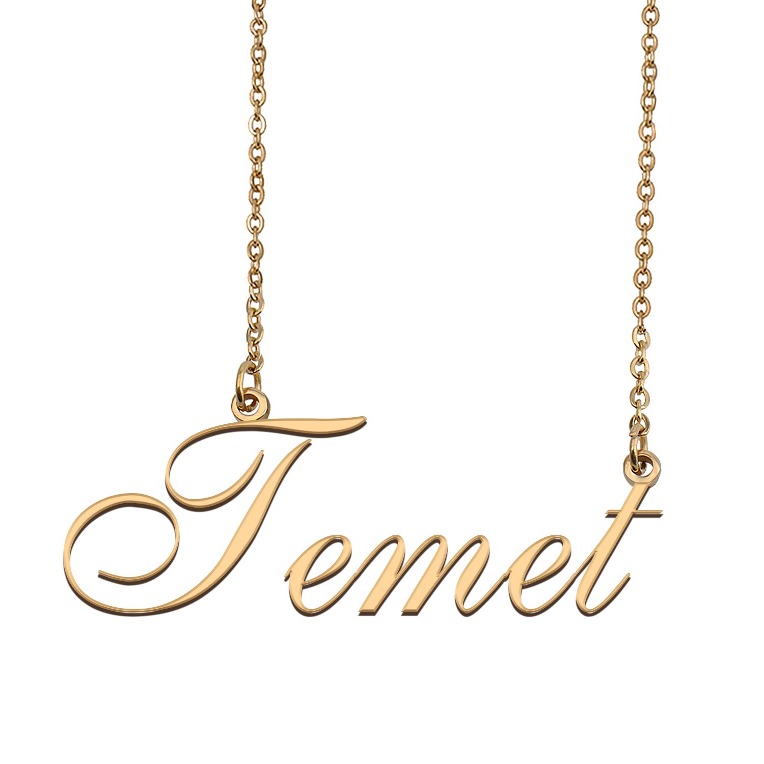 Customized Charm Pendant Jewelry Any Name Necklace for Grandmother for Her Temet