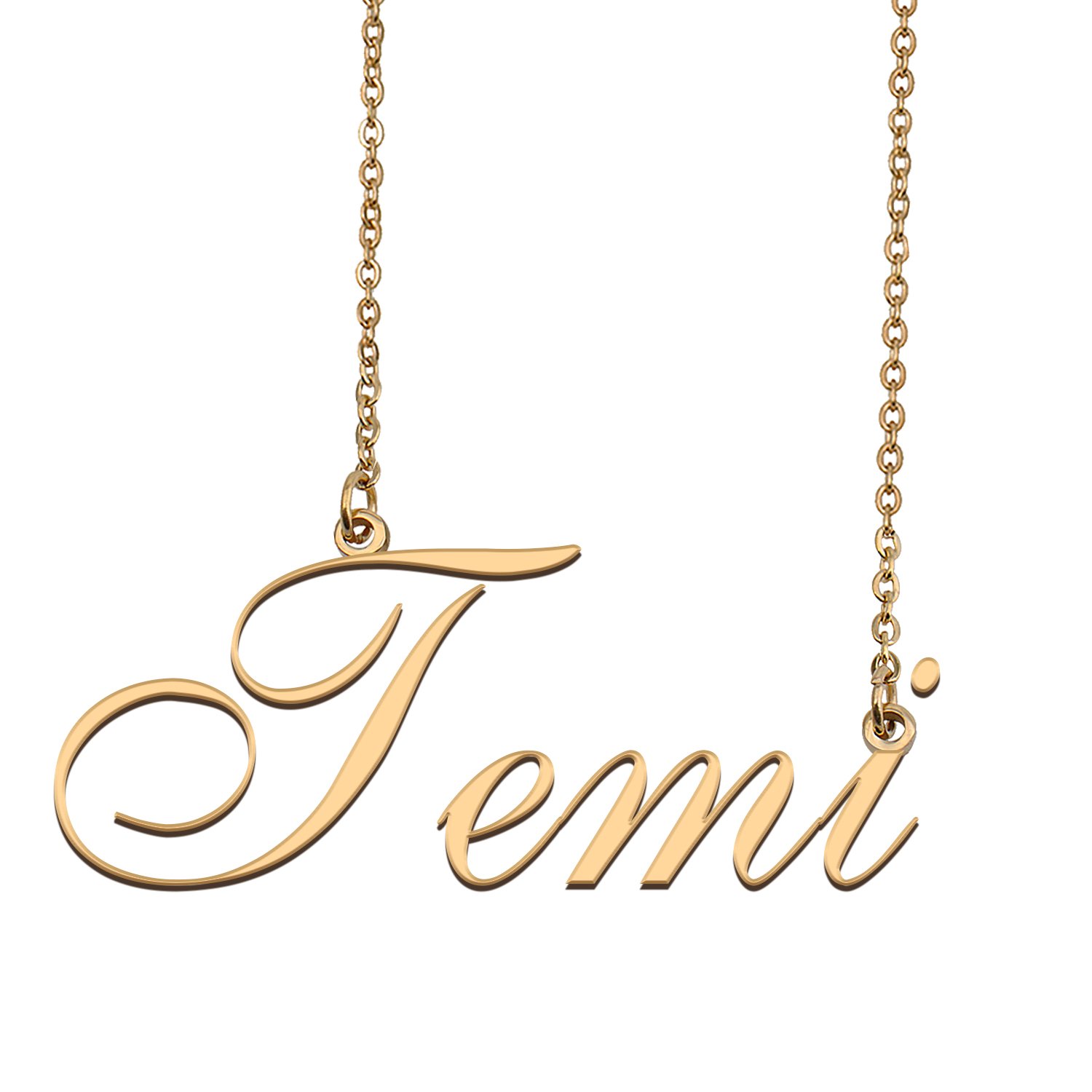 Customized Charm Pendant Jewelry Any Name Necklace for Grandmother for Her Temi