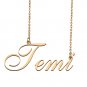 Customized Charm Pendant Jewelry Any Name Necklace for Grandmother for Her Temi