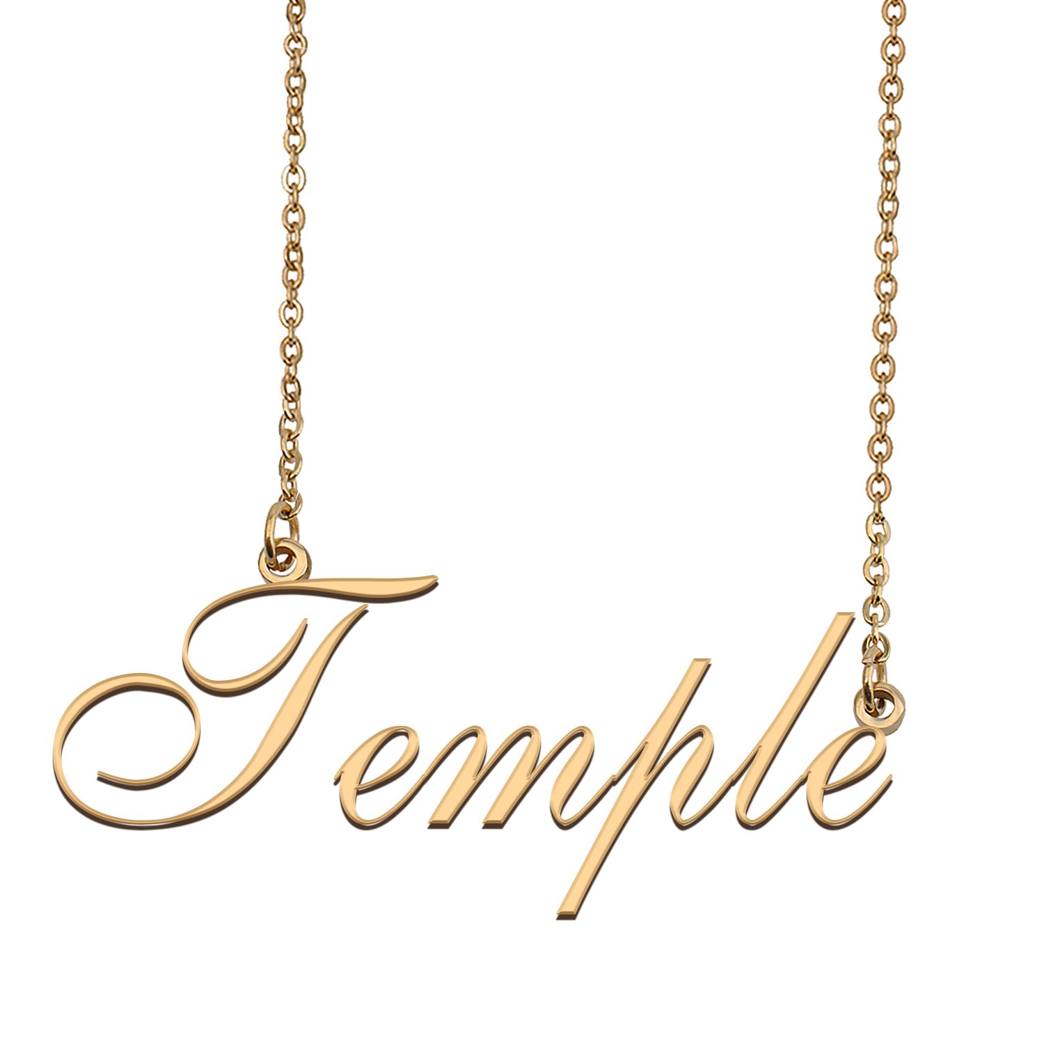 Customized Charm Pendant Jewelry Any Name Necklace for Grandmother for Her Temple