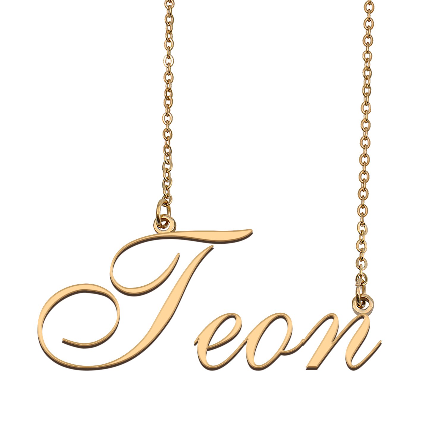 Customized Charm Pendant Jewelry Any Name Necklace for Grandmother for Her Teon