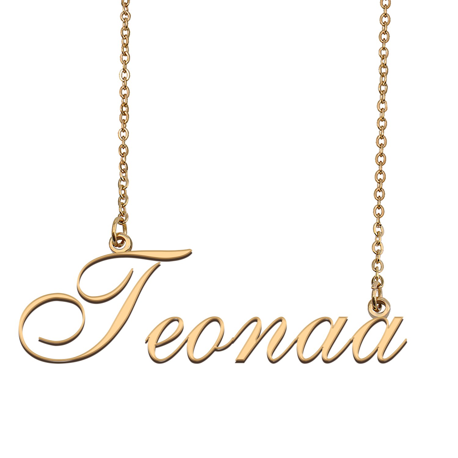 Customized Charm Pendant Jewelry Any Name Necklace for Grandmother for Her Teonaa