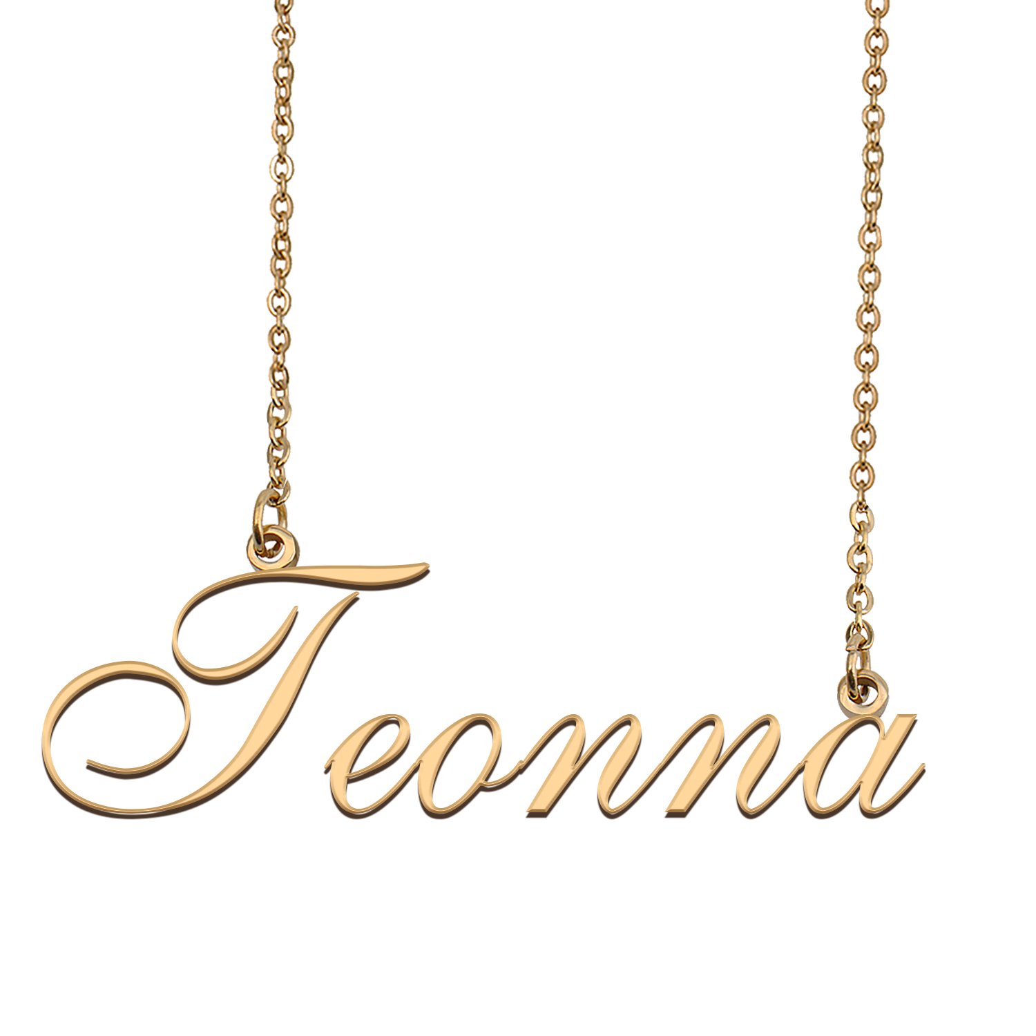 Customized Charm Pendant Jewelry Any Name Necklace for Grandmother for Her Teonna