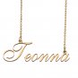Customized Charm Pendant Jewelry Any Name Necklace for Grandmother for Her Teonna