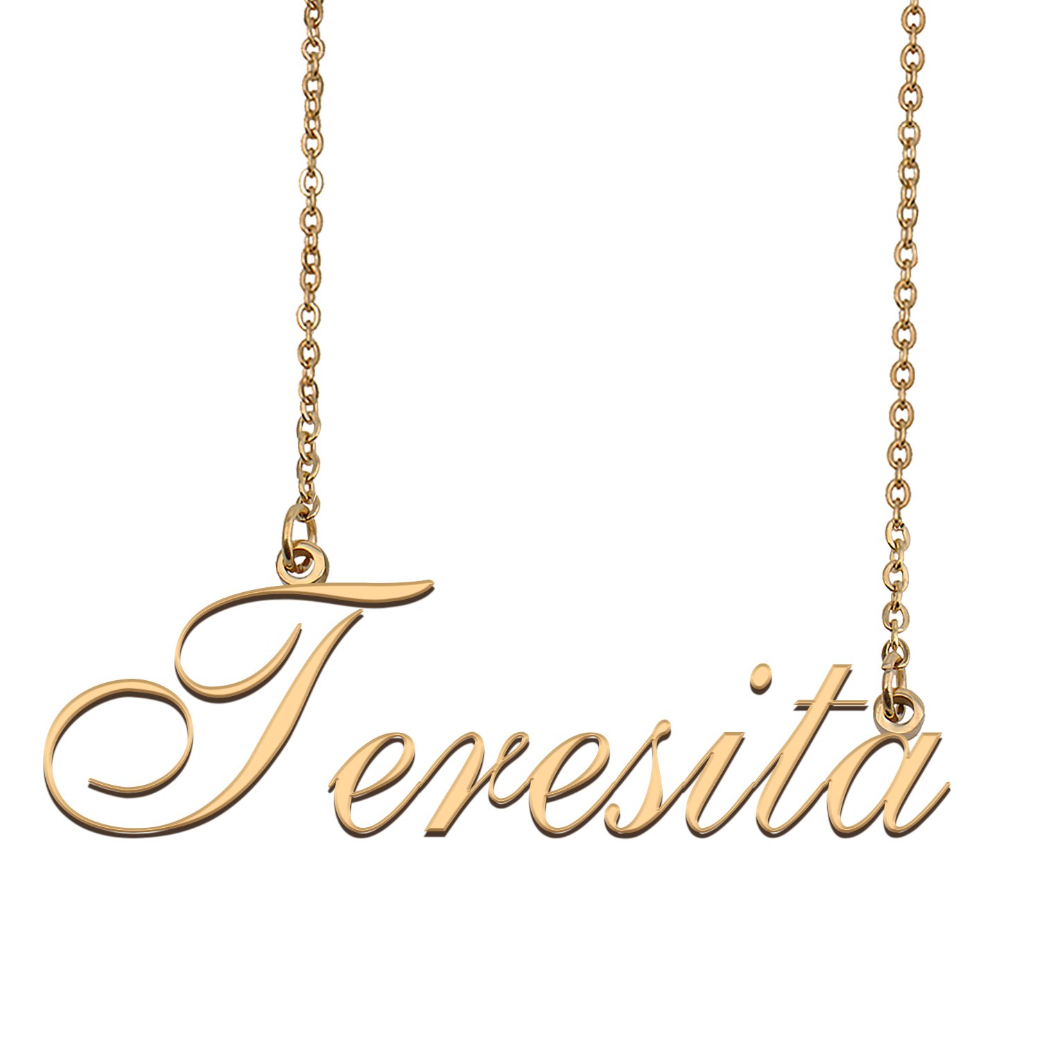Customized Charm Pendant Jewelry Any Name Necklace for Grandmother for Her Teresita