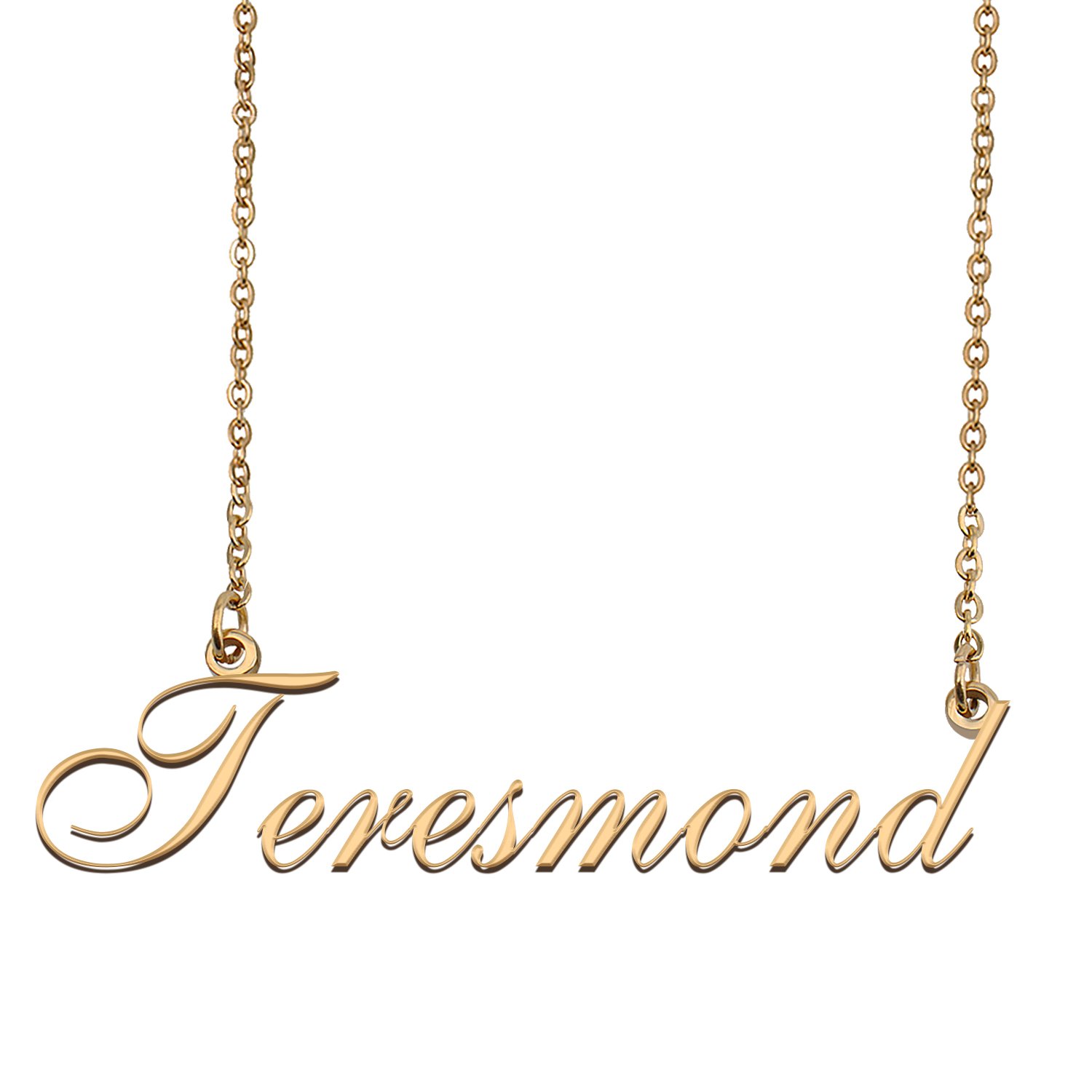 Customized Charm Pendant Jewelry Any Name Necklace for Grandmother for Her Teresmond