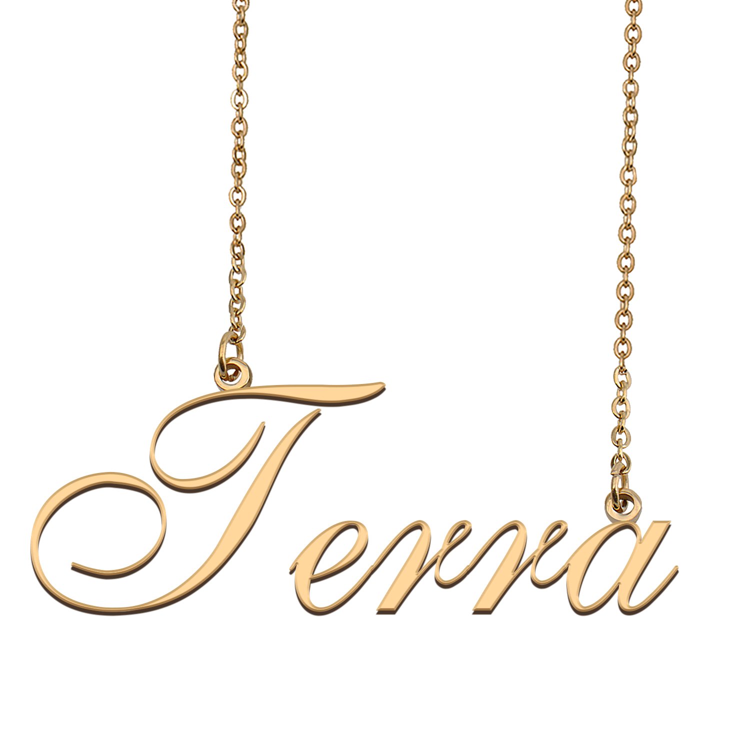 Customized Charm Pendant Jewelry Any Name Necklace for Grandmother for Her Terra