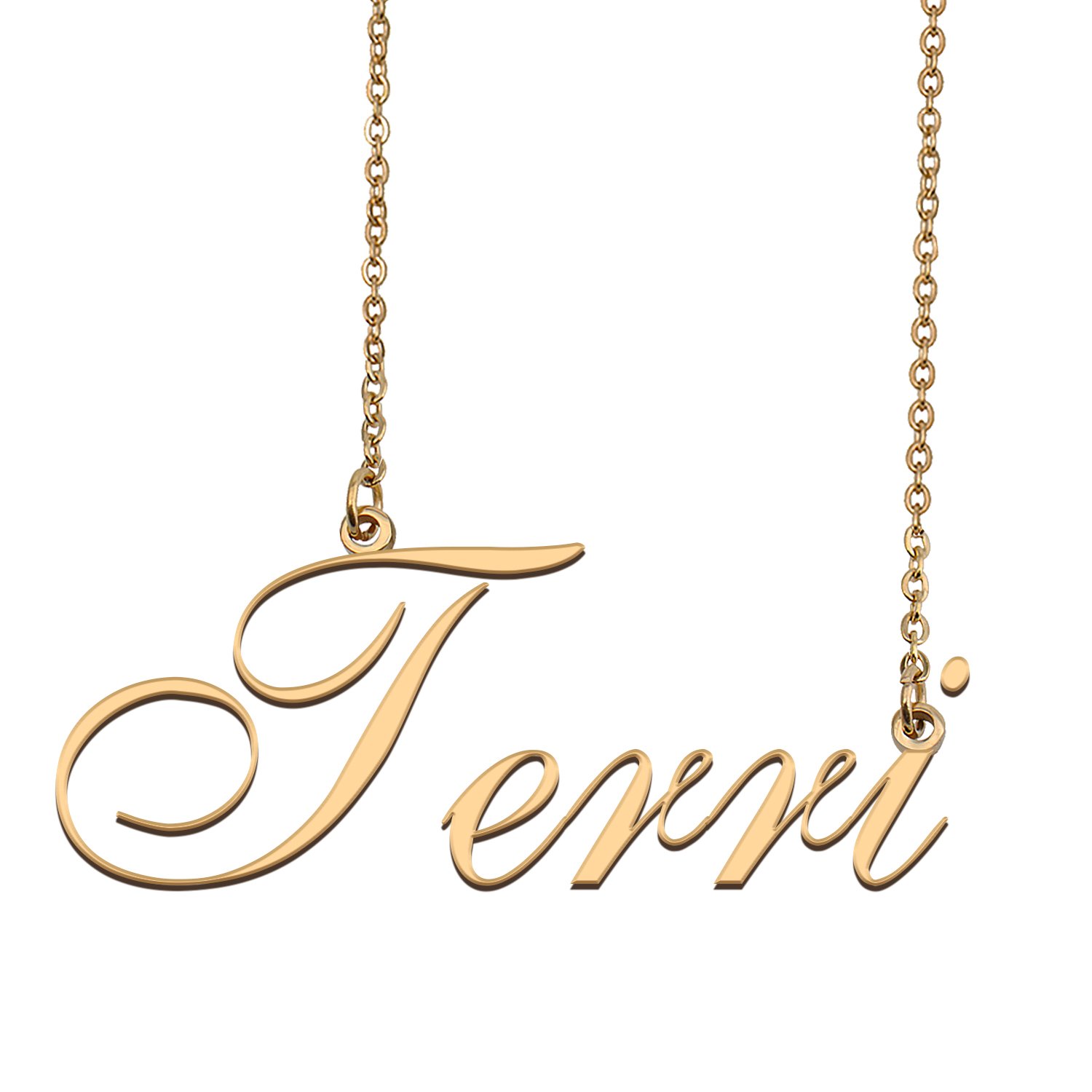 Customized Charm Pendant Jewelry Any Name Necklace for Grandmother for Her Terri