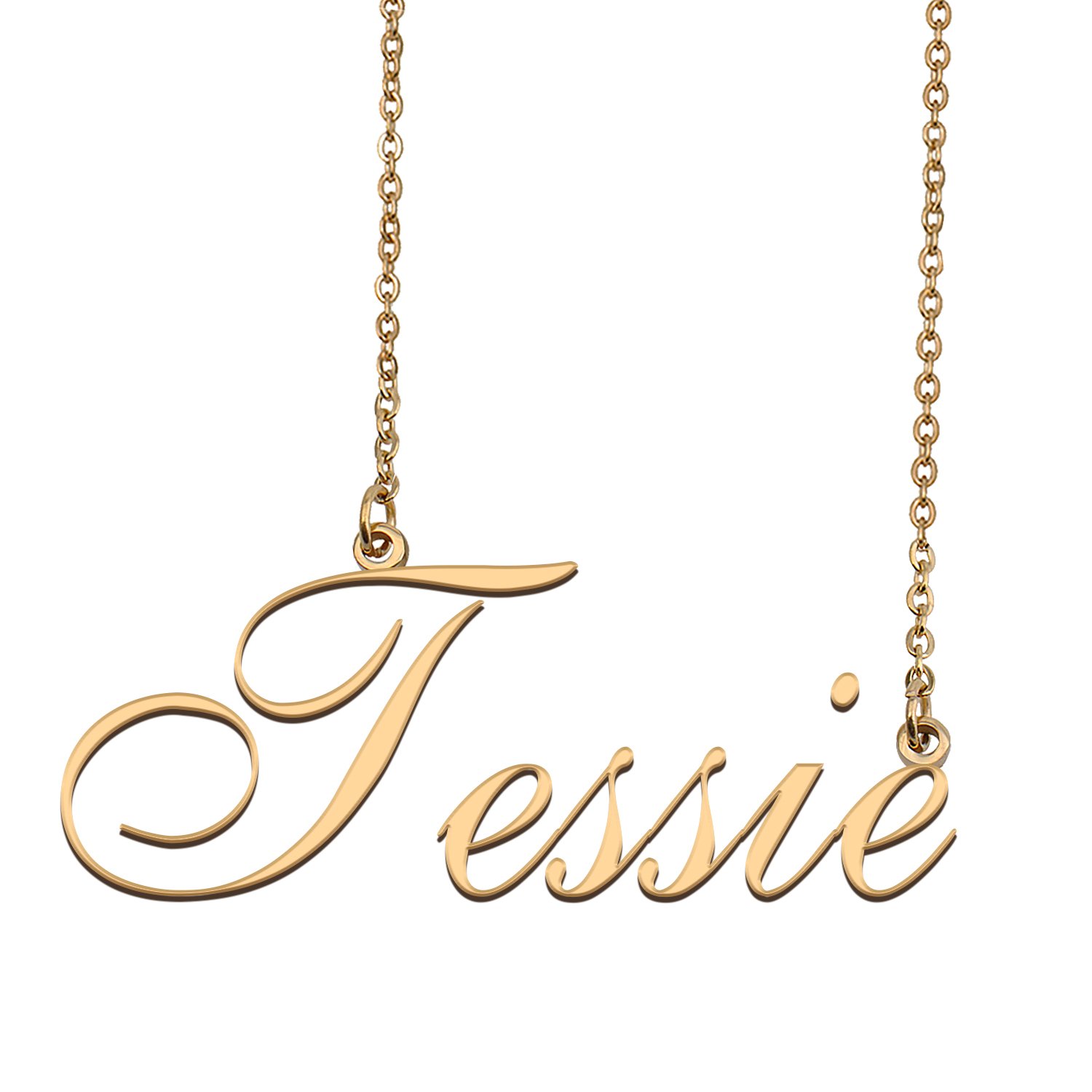 Customized Charm Pendant Jewelry Any Name Necklace for Grandmother for Her Tessie