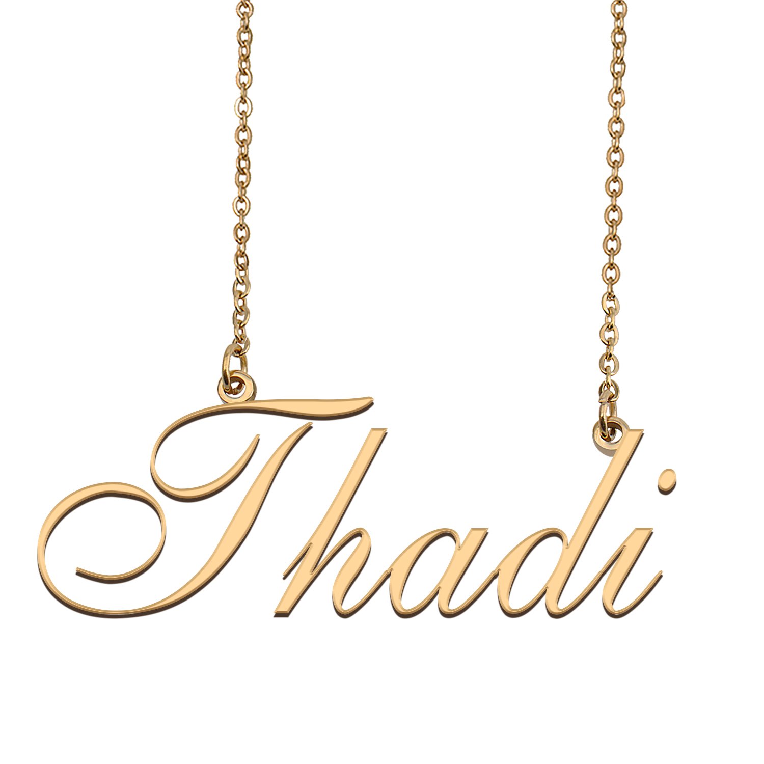 Customized Charm Pendant Jewelry Any Name Necklace for Grandmother for Her Thadi