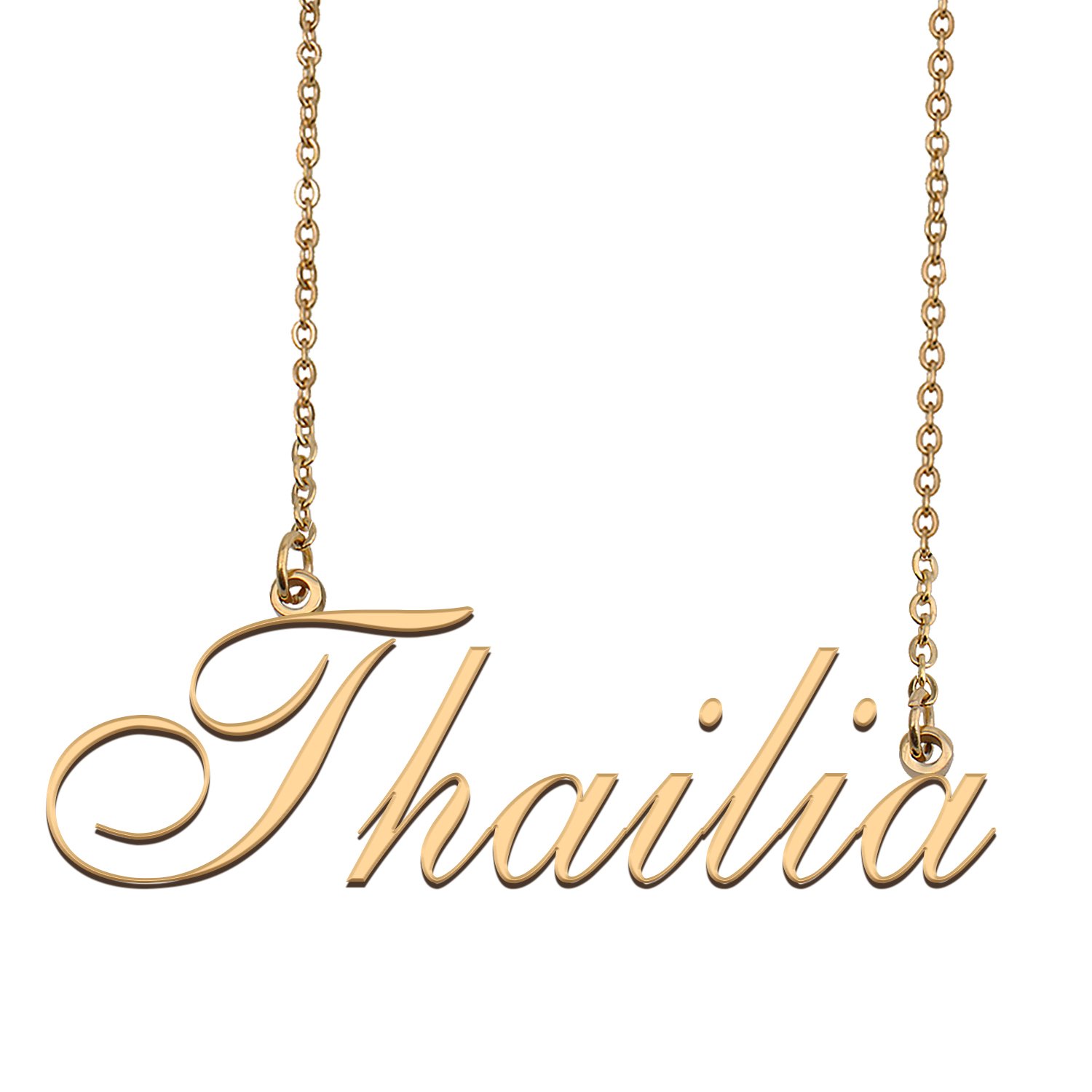 Customized Charm Pendant Jewelry Any Name Necklace for Grandmother for Her Thailia