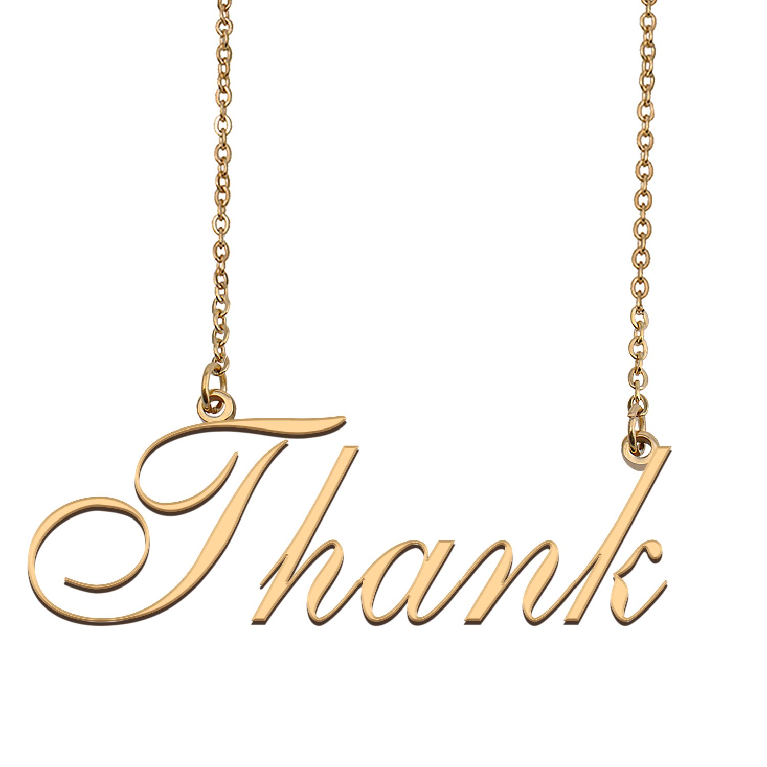 Customized Charm Pendant Jewelry Any Name Necklace for Grandmother for Her Thank