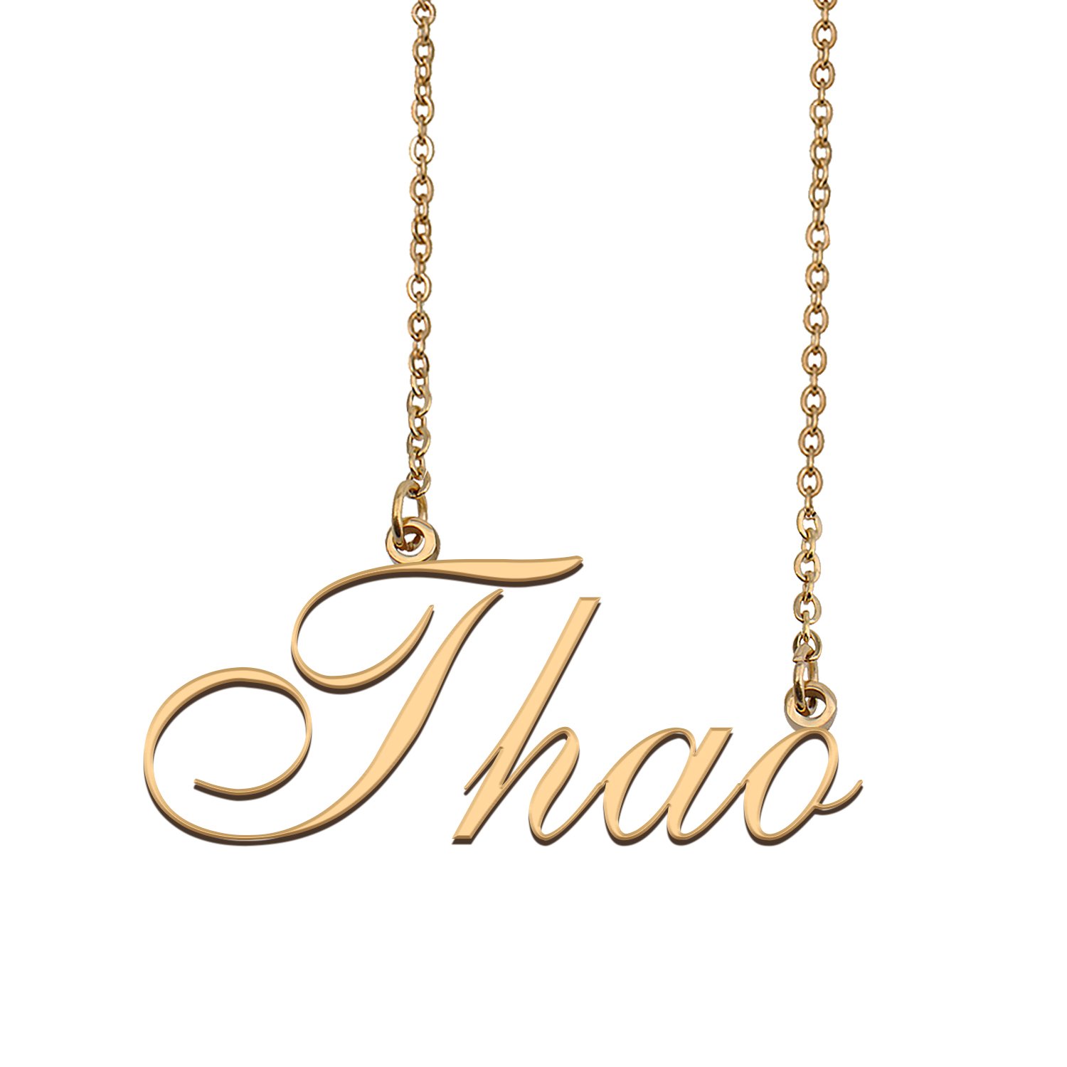 Customized Charm Pendant Jewelry Any Name Necklace for Grandmother for Her Thao
