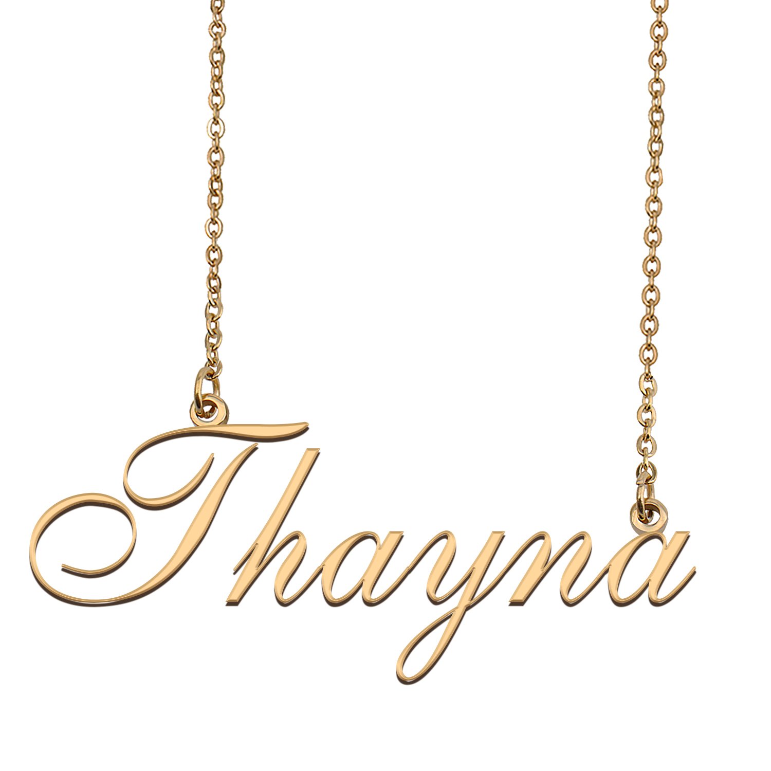 Customized Charm Pendant Jewelry Any Name Necklace for Grandmother for Her Thayna