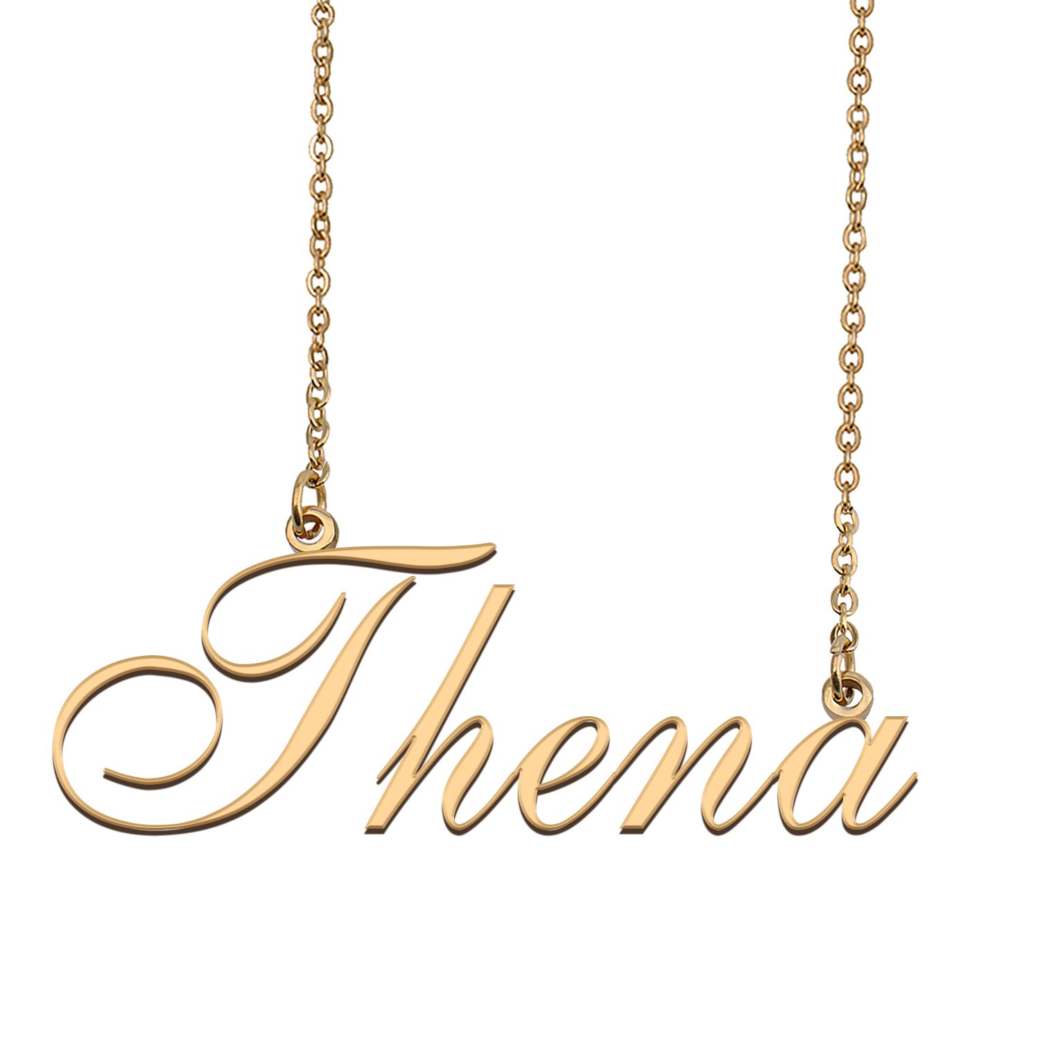 Customized Charm Pendant Jewelry Any Name Necklace for Grandmother for Her Thena