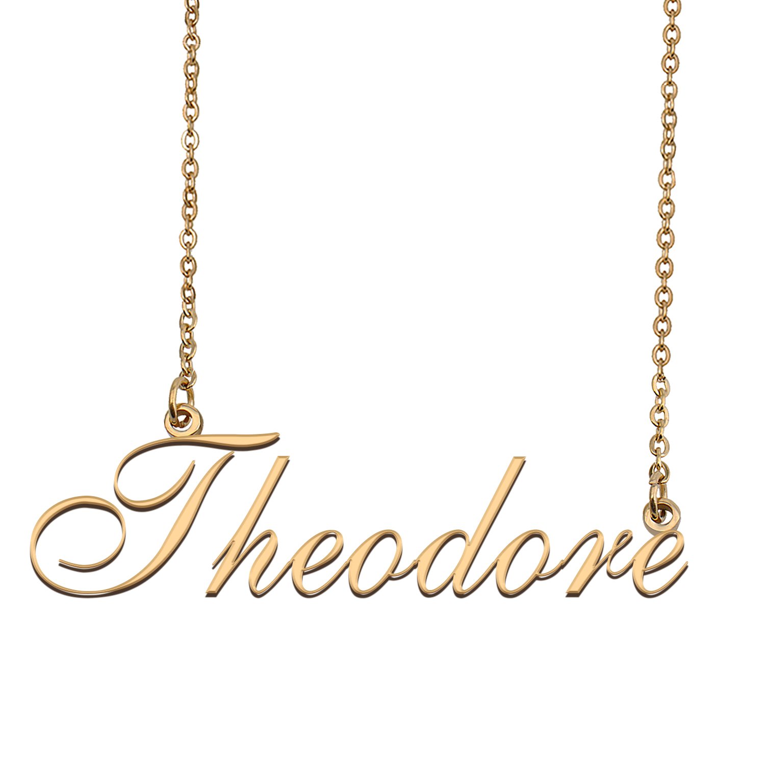 Customized Charm Pendant Jewelry Any Name Necklace for Grandmother for Her Theodore