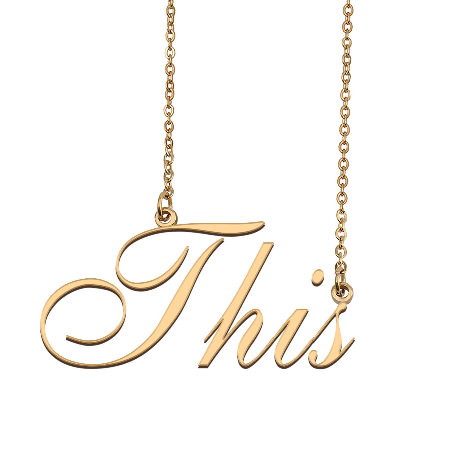 Customized Charm Pendant Jewelry Any Name Necklace for Grandmother for Her This