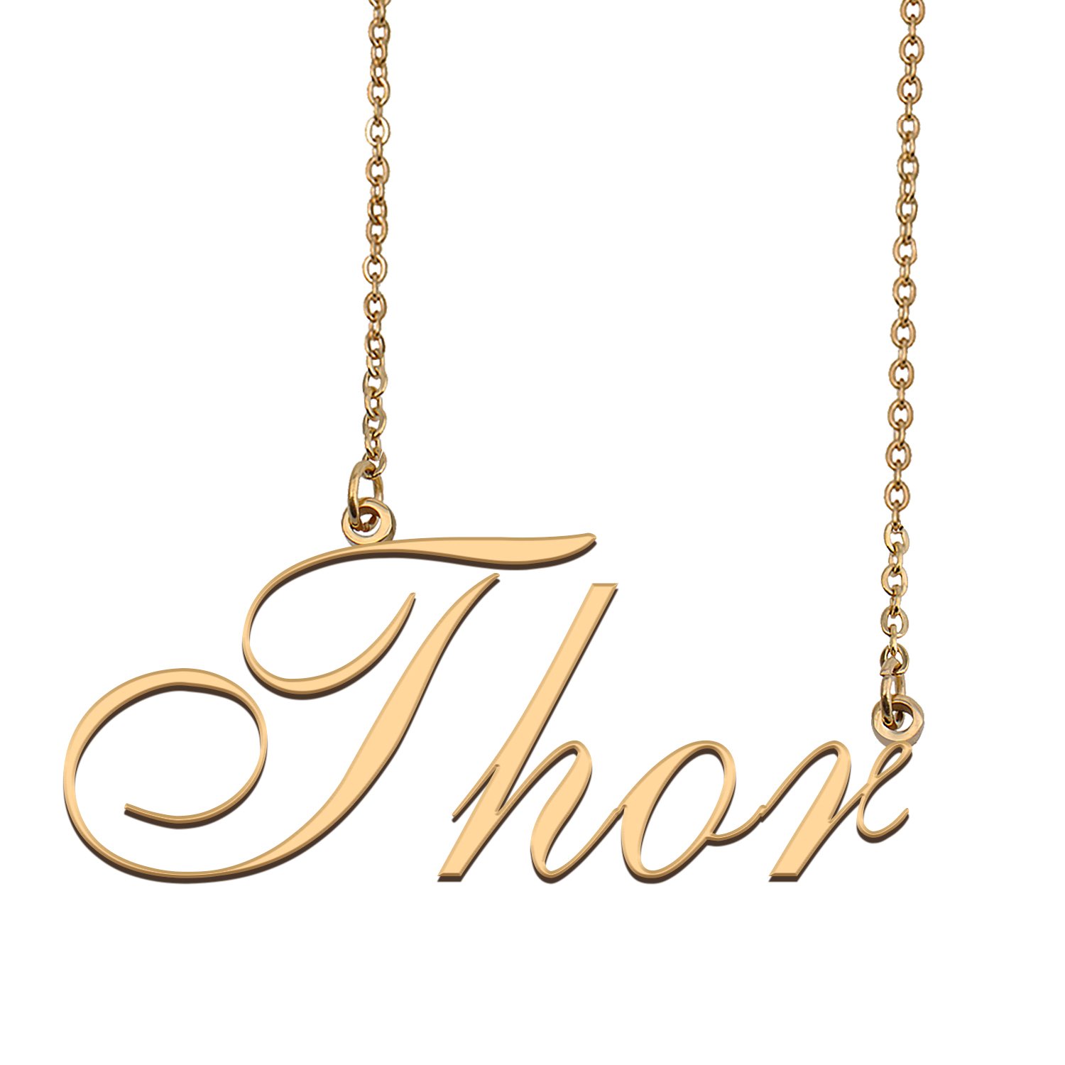 Customized Charm Pendant Jewelry Any Name Necklace for Grandmother for Her Thor