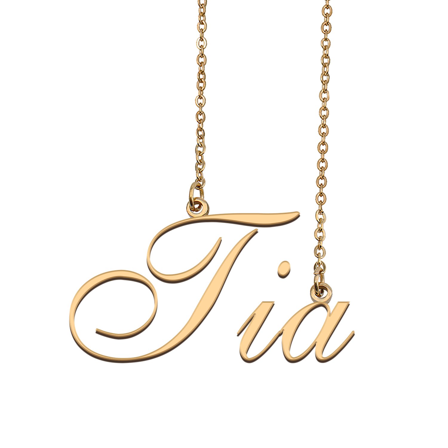 Customized Charm Pendant Jewelry Any Name Necklace for Grandmother for Her Tia