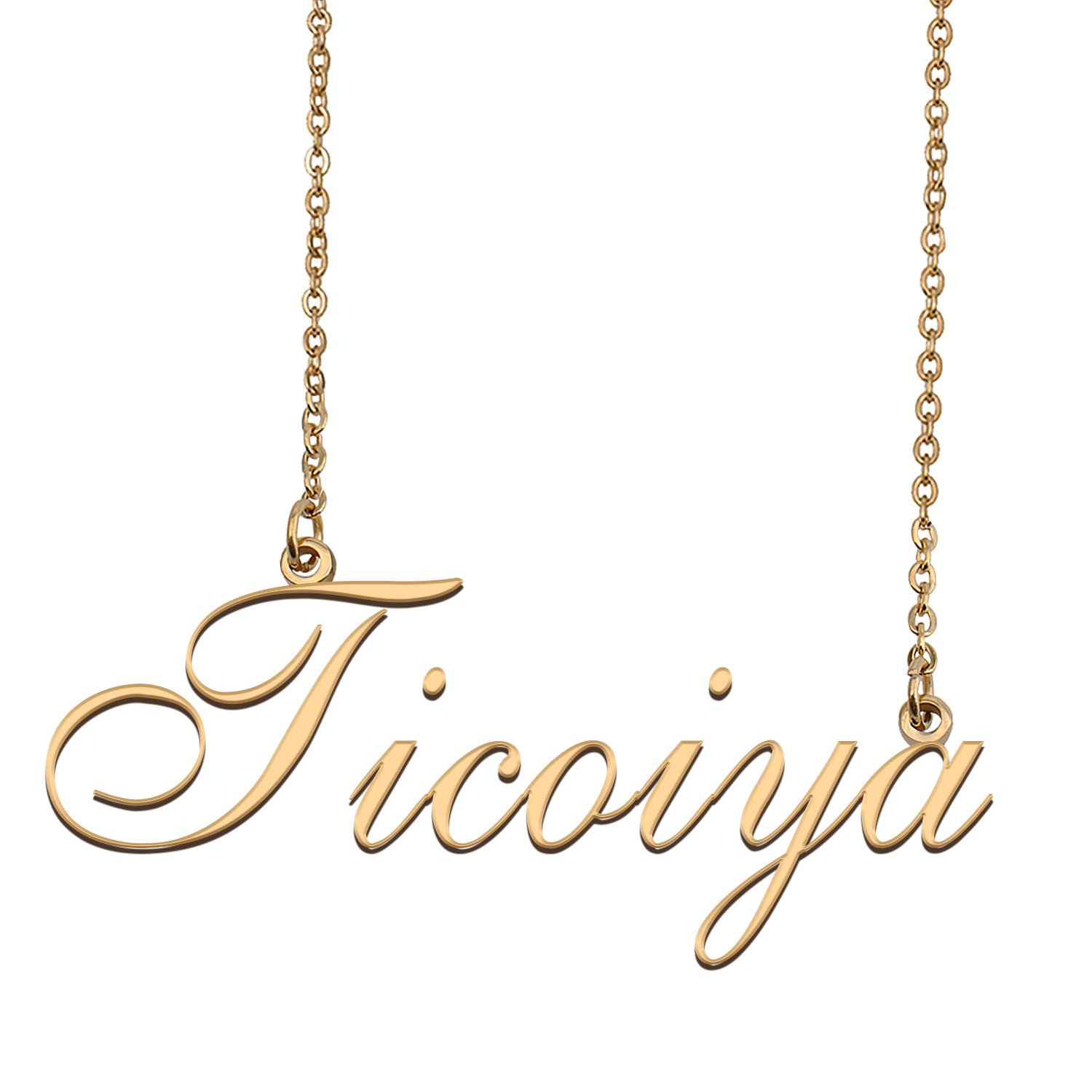 Customized Charm Pendant Jewelry Any Name Necklace for Grandmother for Her Ticoiya