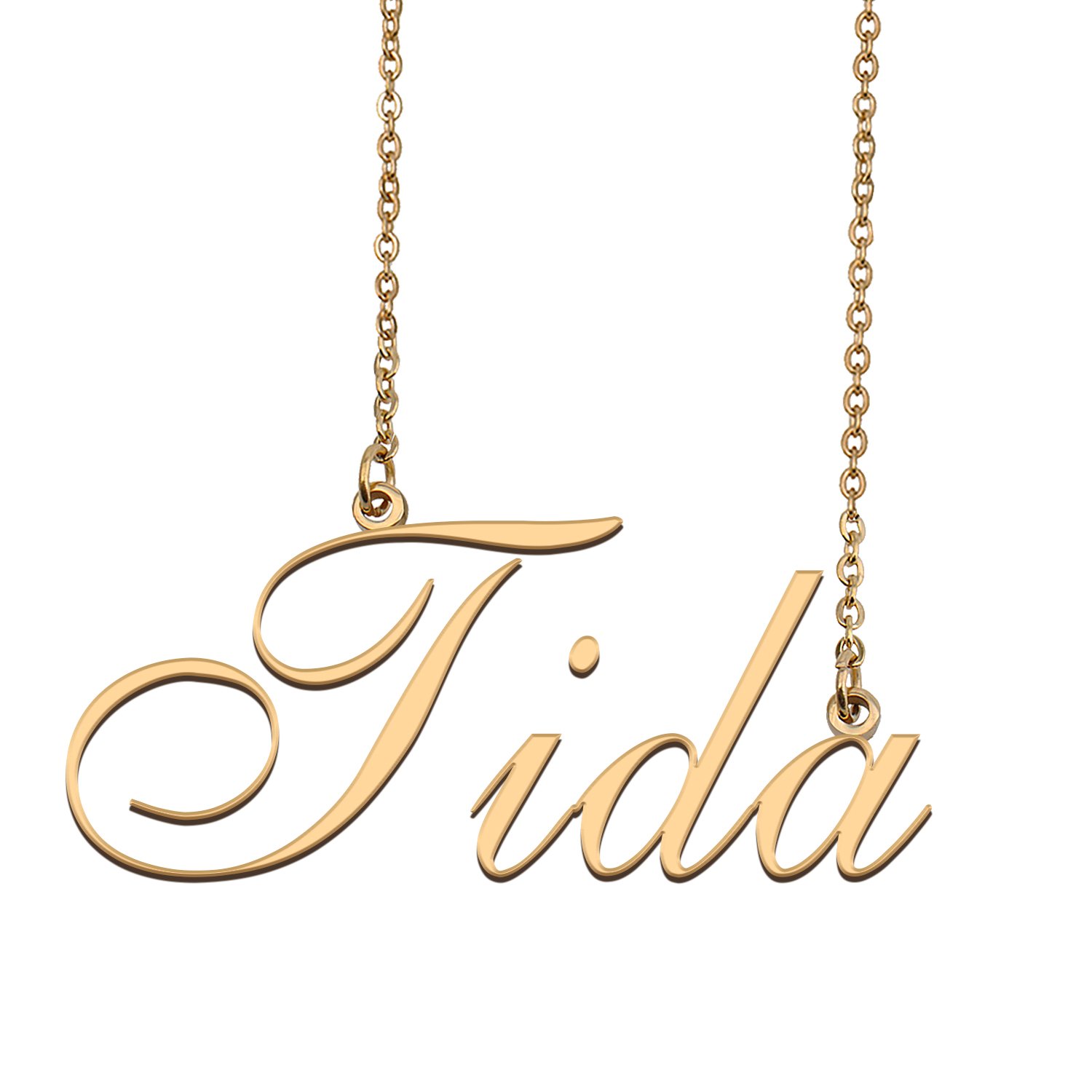 Customized Charm Pendant Jewelry Any Name Necklace for Grandmother for Her Tida