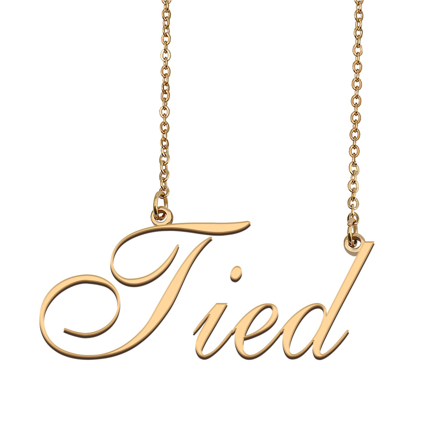 Customized Charm Pendant Jewelry Any Name Necklace for Grandmother for Her Tied