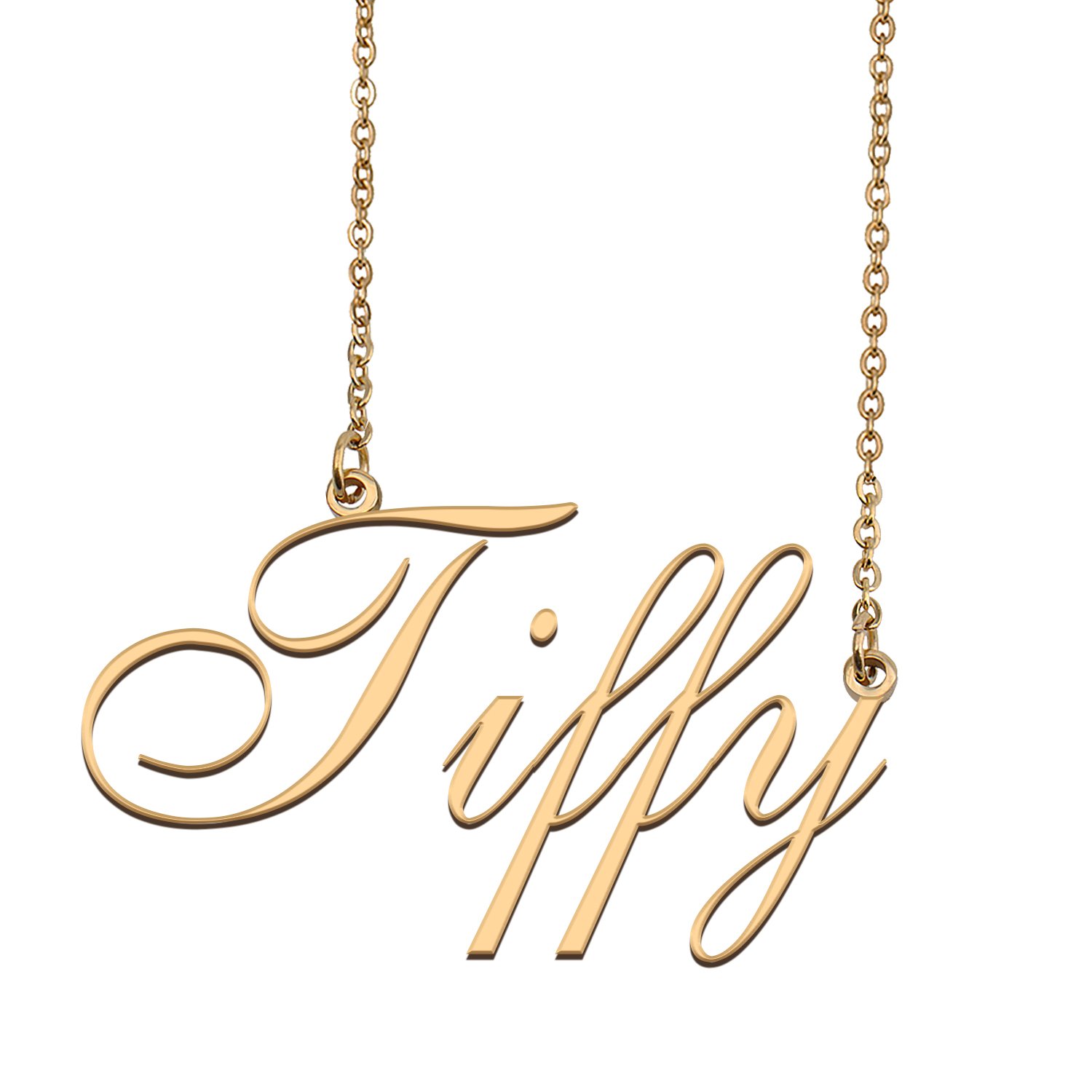 Customized Charm Pendant Jewelry Any Name Necklace for Grandmother for Her Tiffy