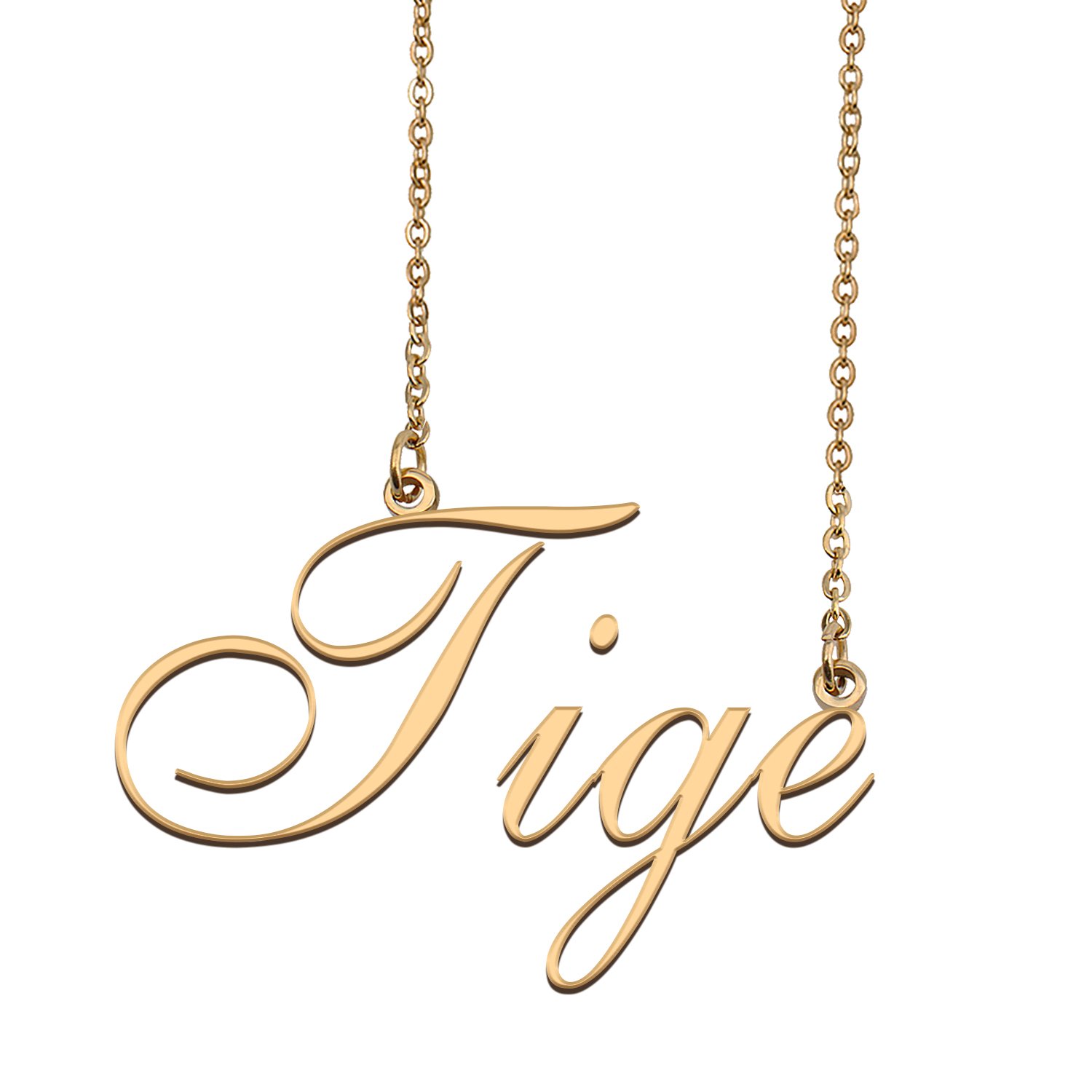 Customized Charm Pendant Jewelry Any Name Necklace for Grandmother for Her Tige