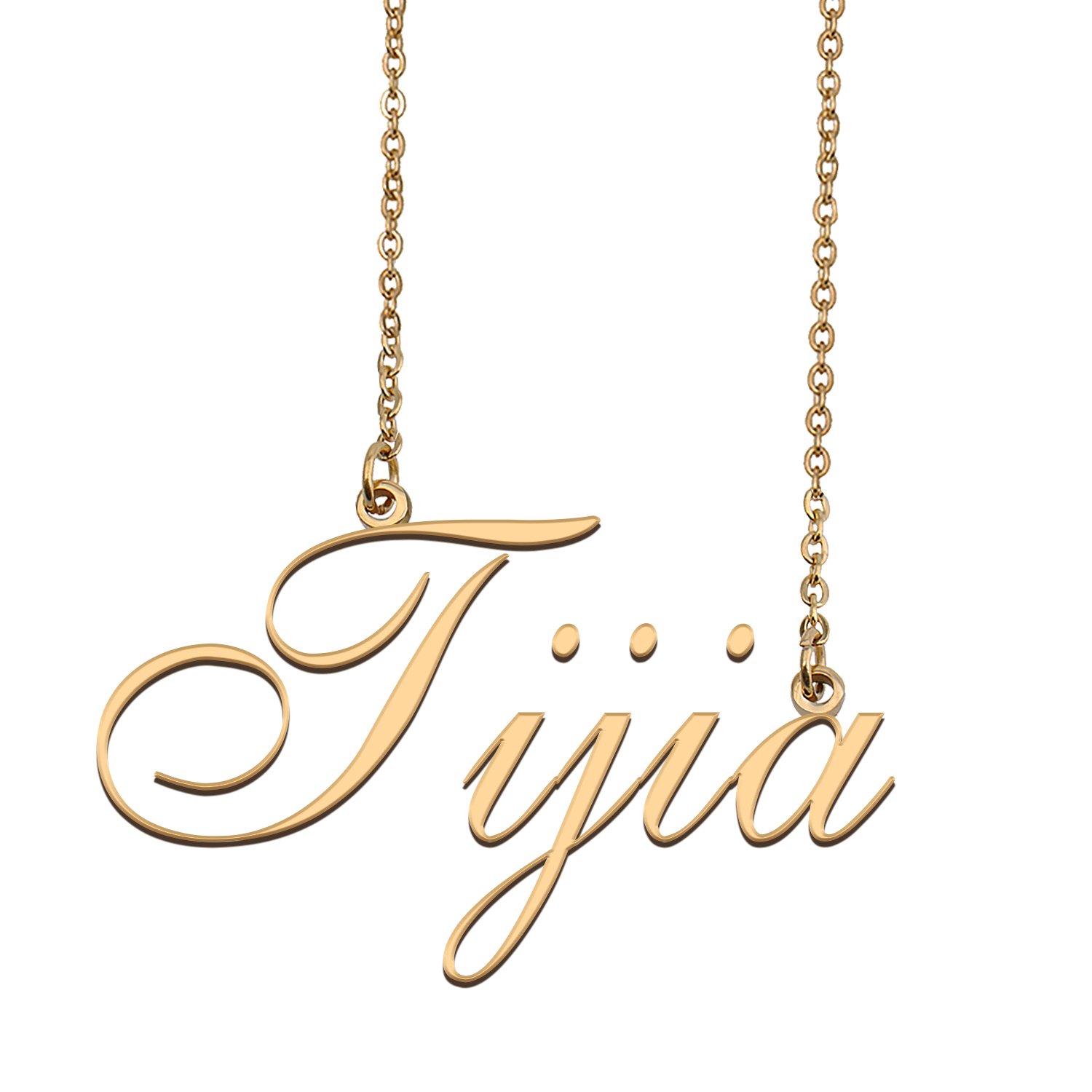Customized Charm Pendant Jewelry Any Name Necklace for Grandmother for Her Tijia