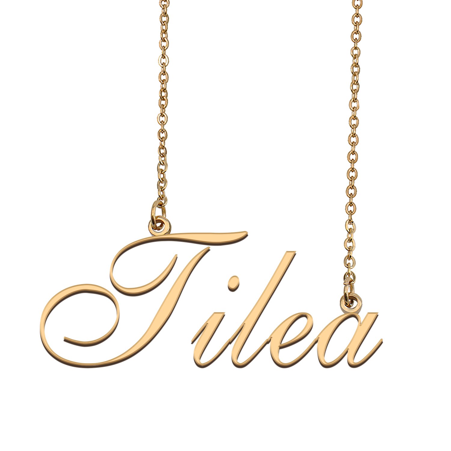 Customized Charm Pendant Jewelry Any Name Necklace for Grandmother for Her Tilea