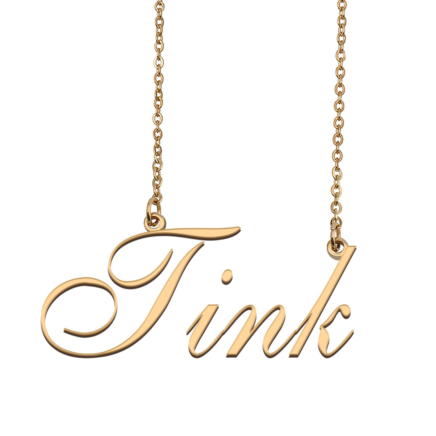 Customized Charm Pendant Jewelry Any Name Necklace for Grandmother for Her Tink
