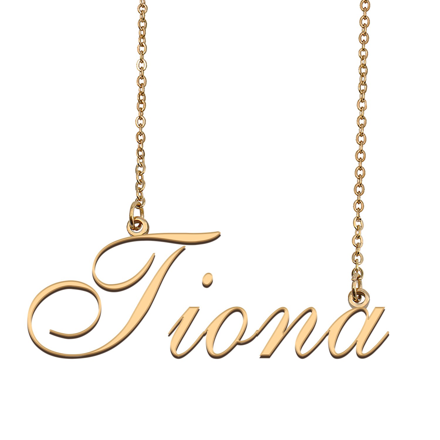 Customized Charm Pendant Jewelry Any Name Necklace for Grandmother for Her Tiona