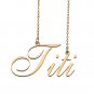 Customized Charm Pendant Jewelry Any Name Necklace for Grandmother for Her Titi