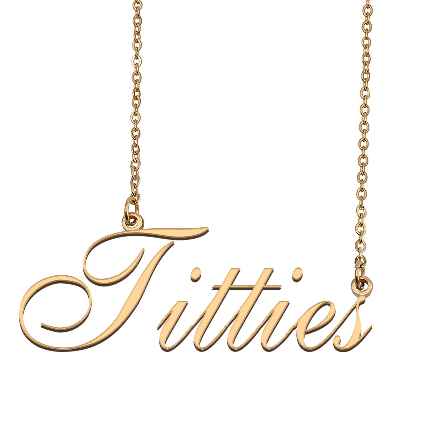 Customized Charm Pendant Jewelry Any Name Necklace for Grandmother for Her Titties