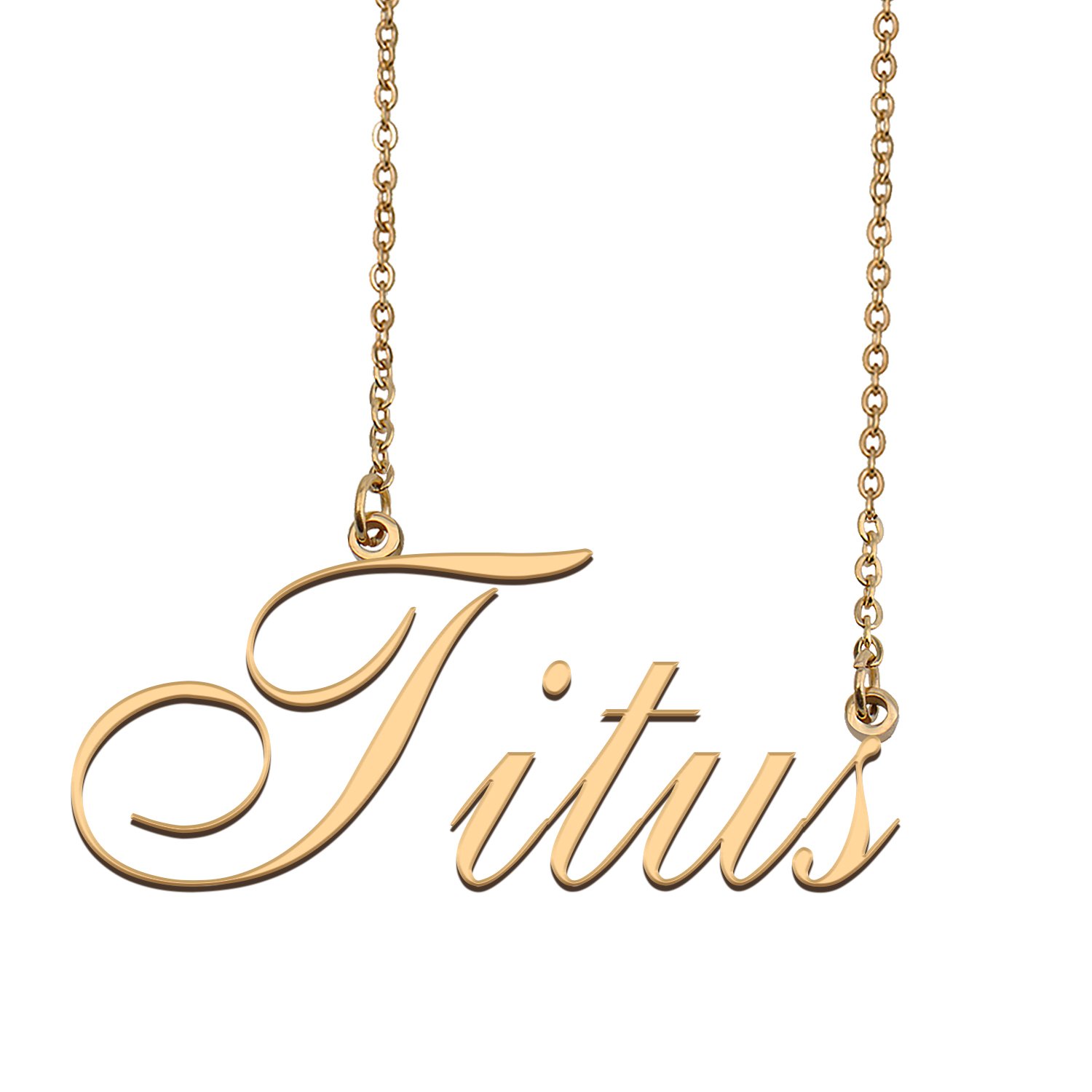 Customized Charm Pendant Jewelry Any Name Necklace for Grandmother for Her Titus