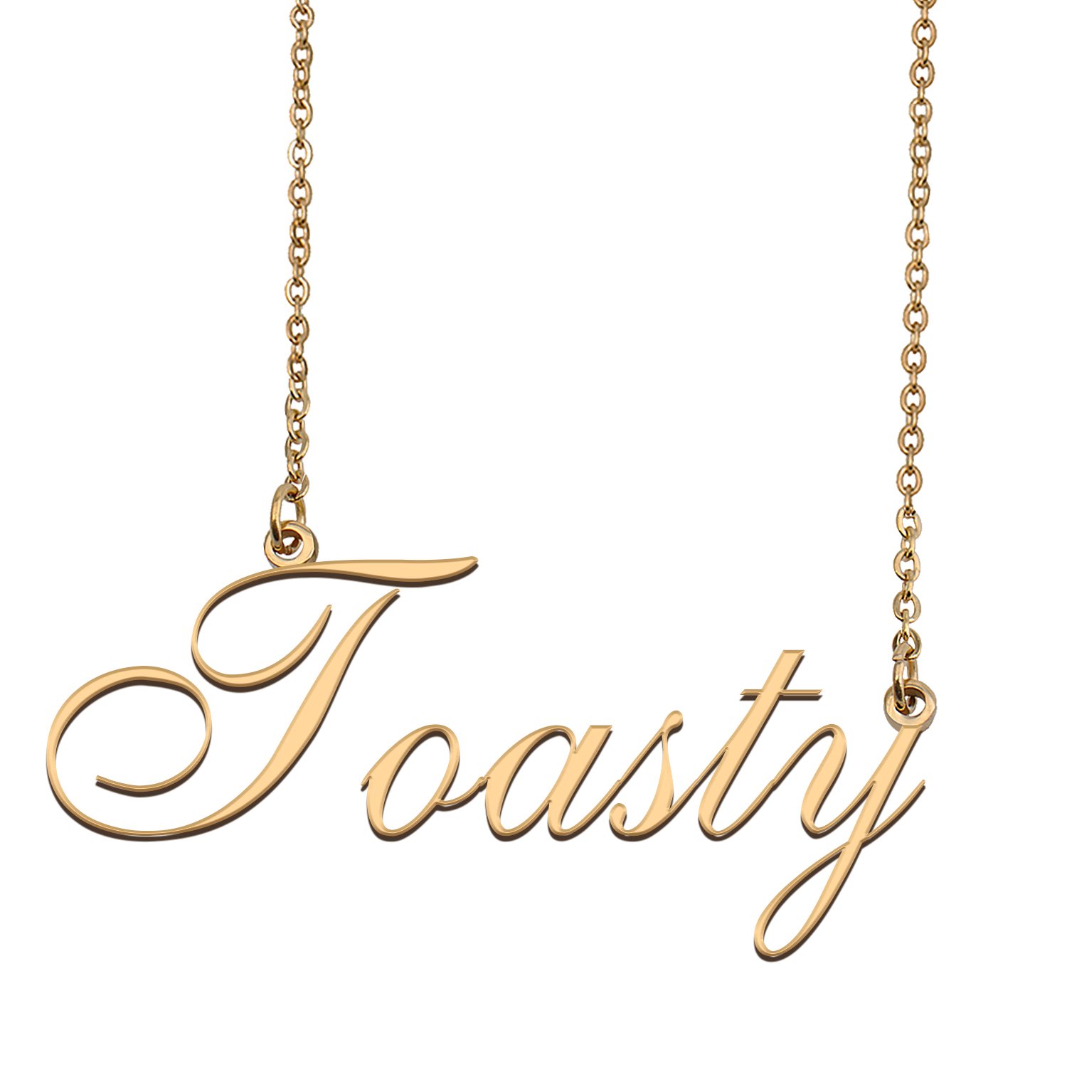 Customized Charm Pendant Jewelry Any Name Necklace for Grandmother for Her Toasty