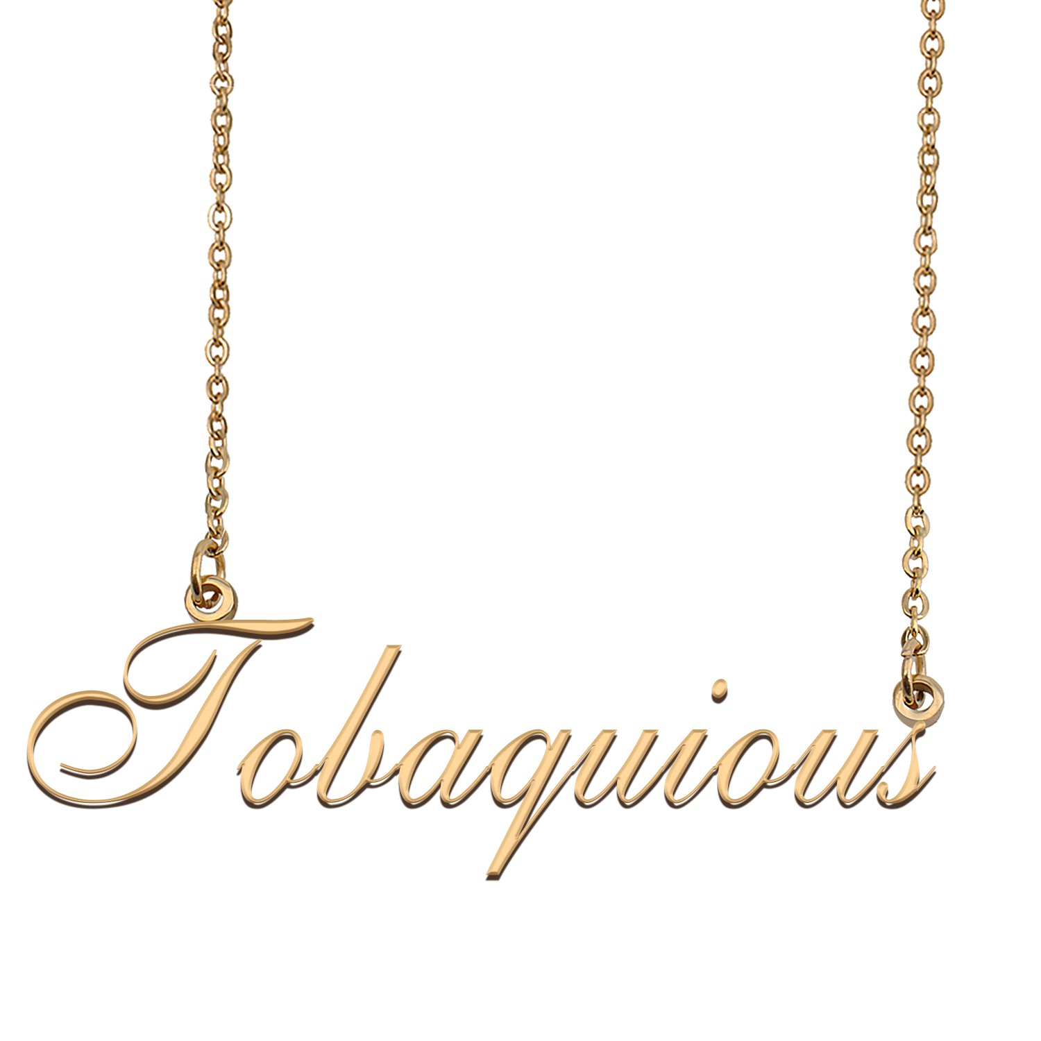 Customized Charm Pendant Jewelry Any Name Necklace for Grandmother for Her Tobaquious