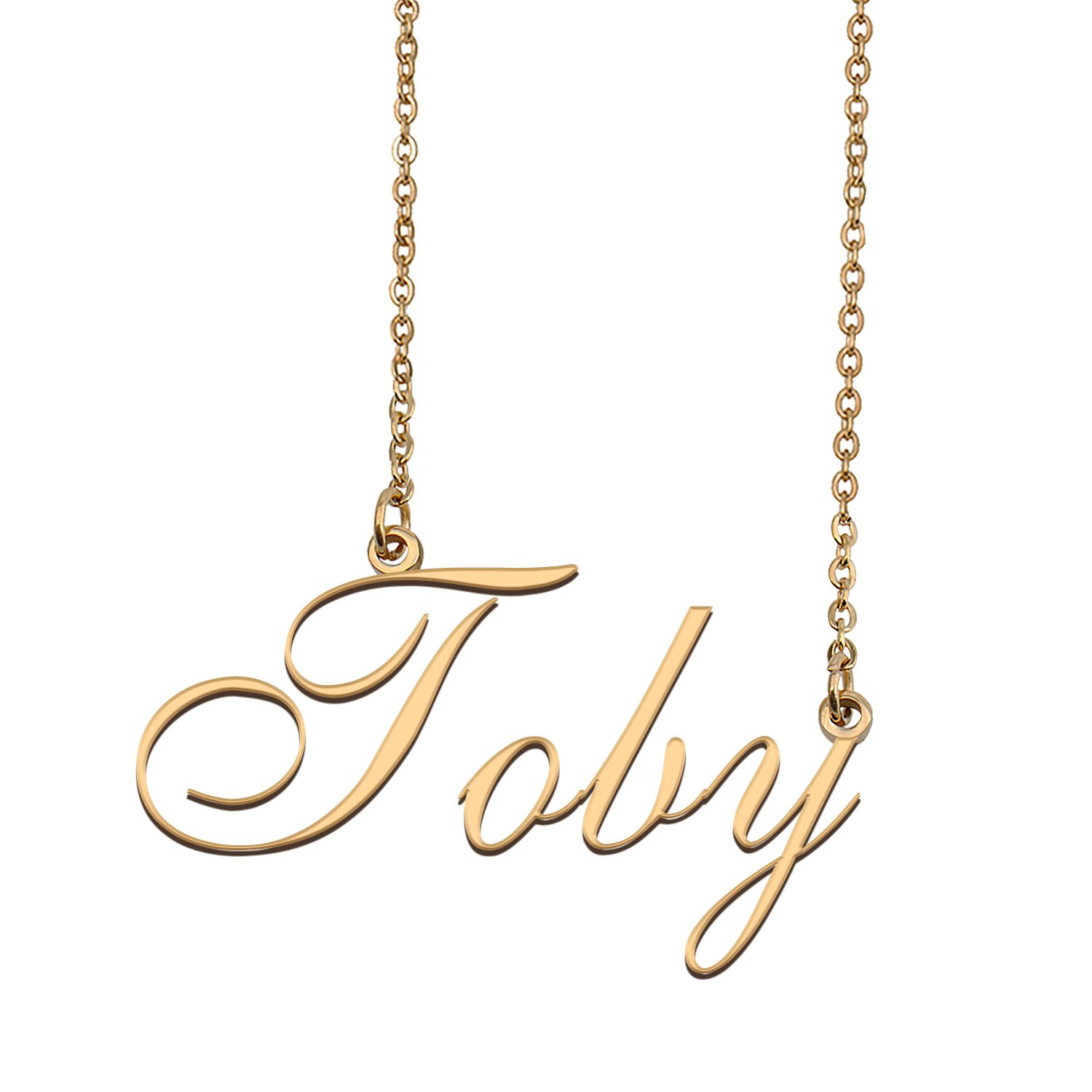Customized Charm Pendant Jewelry Any Name Necklace for Grandmother for Her Toby